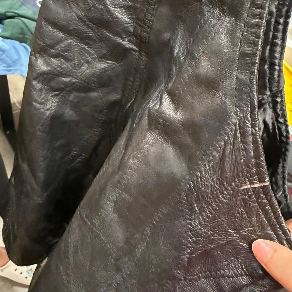 Source Unknown black genuine